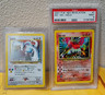 Pokémon Lugia Neo Genesis 2000, Ho-Oh Unlimited Neo Revelation 2001 PSA 9.0 M