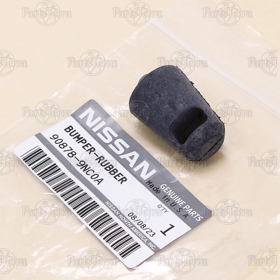 Nuevo OEM Nissan Infiniti QX60 JX35 parachoques trasero puerta levadiza tapón de goma 908789NC0A Foto 3 de 4