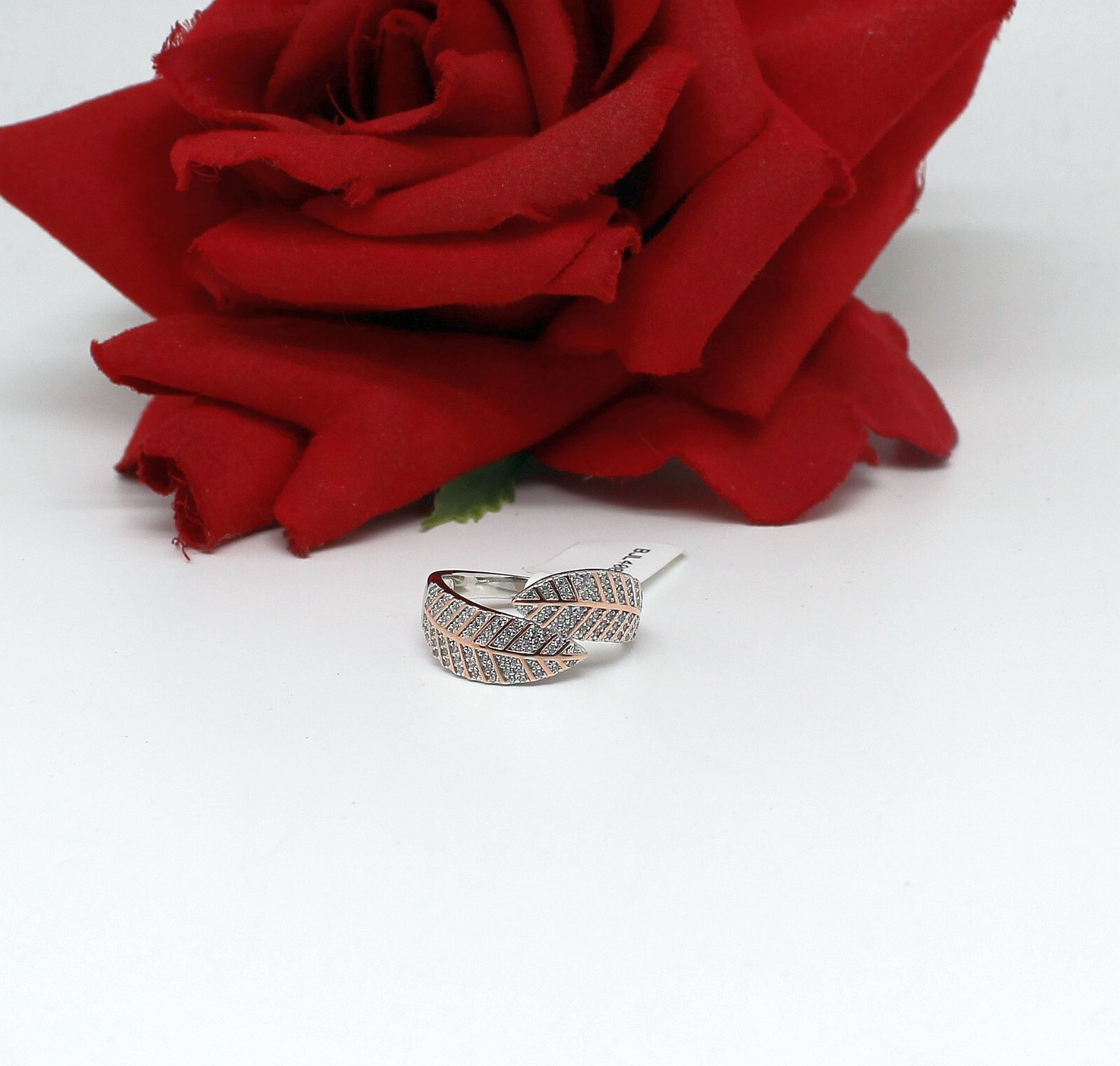 Sterling Silver NWT JTV BBJ Leaf Bypass Ring Size 9 4.2g CAT RESCUE