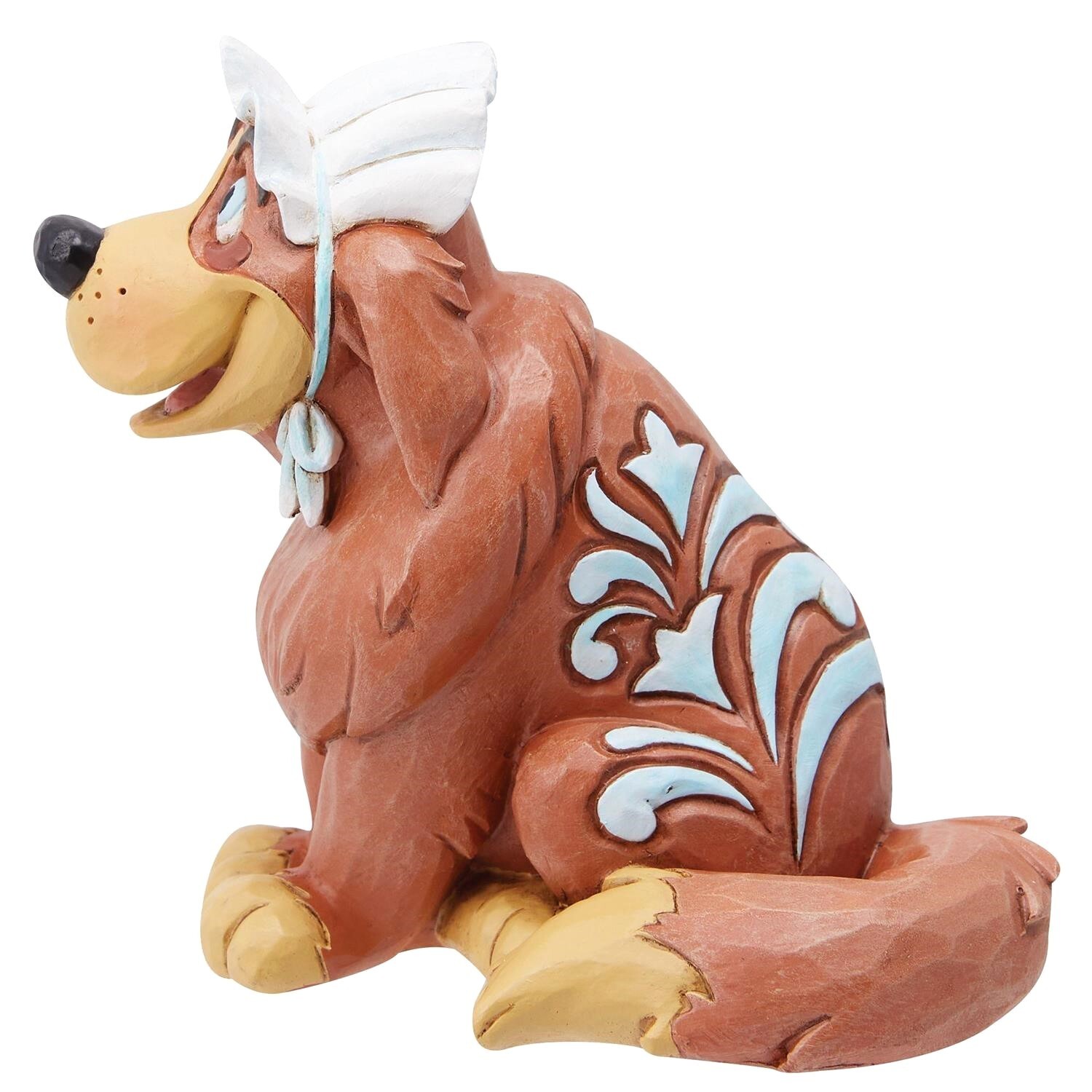 * New JIM SHORE DISNEY Figurine NANA DOG St. Saint Bernard PETER PAN Nanny Puppy