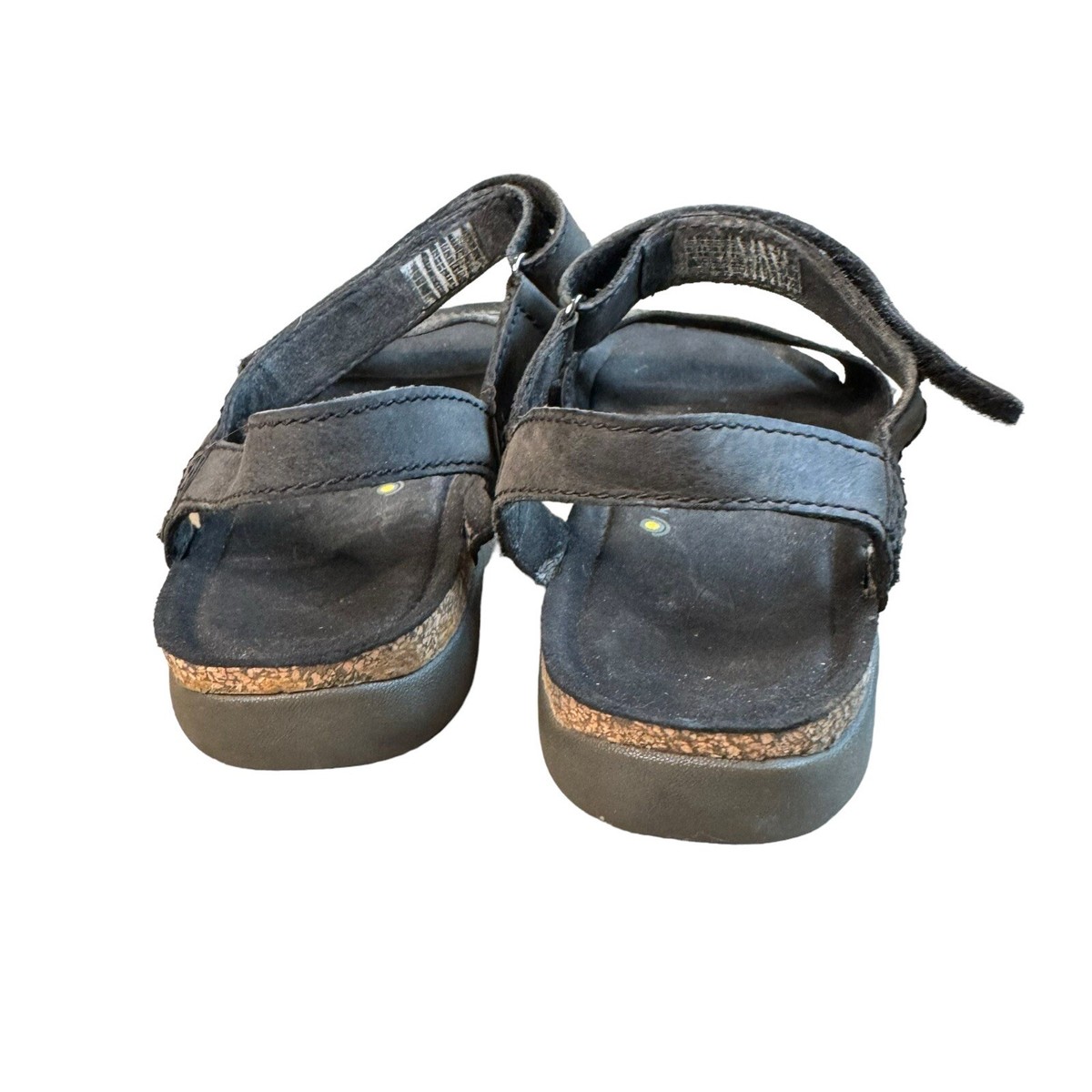 Keen Women Ana Cortez Strappy Black Leather Sandal Ankle Strap