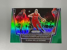 Elena Delle Donne 2021 Panini Prizm WNBA 🏀 Green Prizm Widescreen #4 Mystics