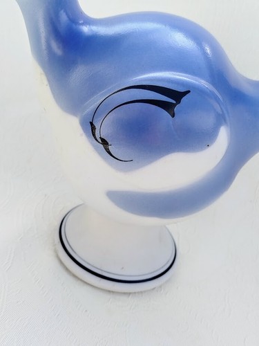 Vintage Brocca vino uccellino design norvegese Leif Helge Enger - porcellana Porsgrund - Foto 7 di 7