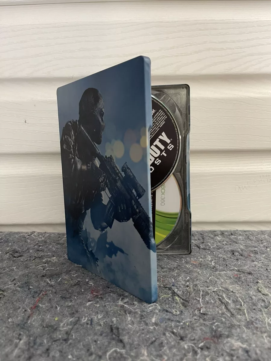 Call Of Duty Ghosts Limited Edition Steel Book Metal Case Xbox 360