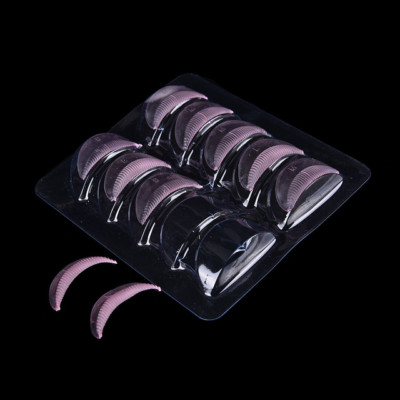 5 Paar Wiederverwendbare Wimpernlifting Dauerwelle Silikon Lockenwickler Lockenpads Stäbe Schilde