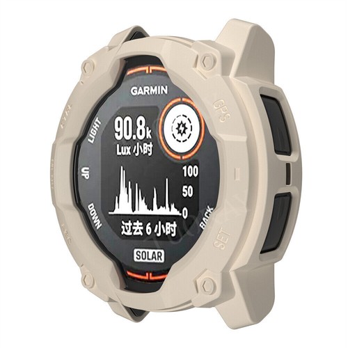 Silicone Case Protector For Garmin instinct 3 Solar 45mm/50mm Smart Watch Cover - Zdjęcie 7 z 41