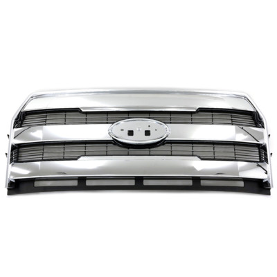 OEM NEW Front Radiator Grille w/ Mesh Inserts Chrome 15-17 Ford F