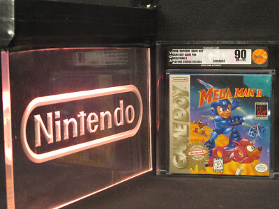 Nintendo Game Boy Mega Man II New in Box Factory Sealed Graded VGA