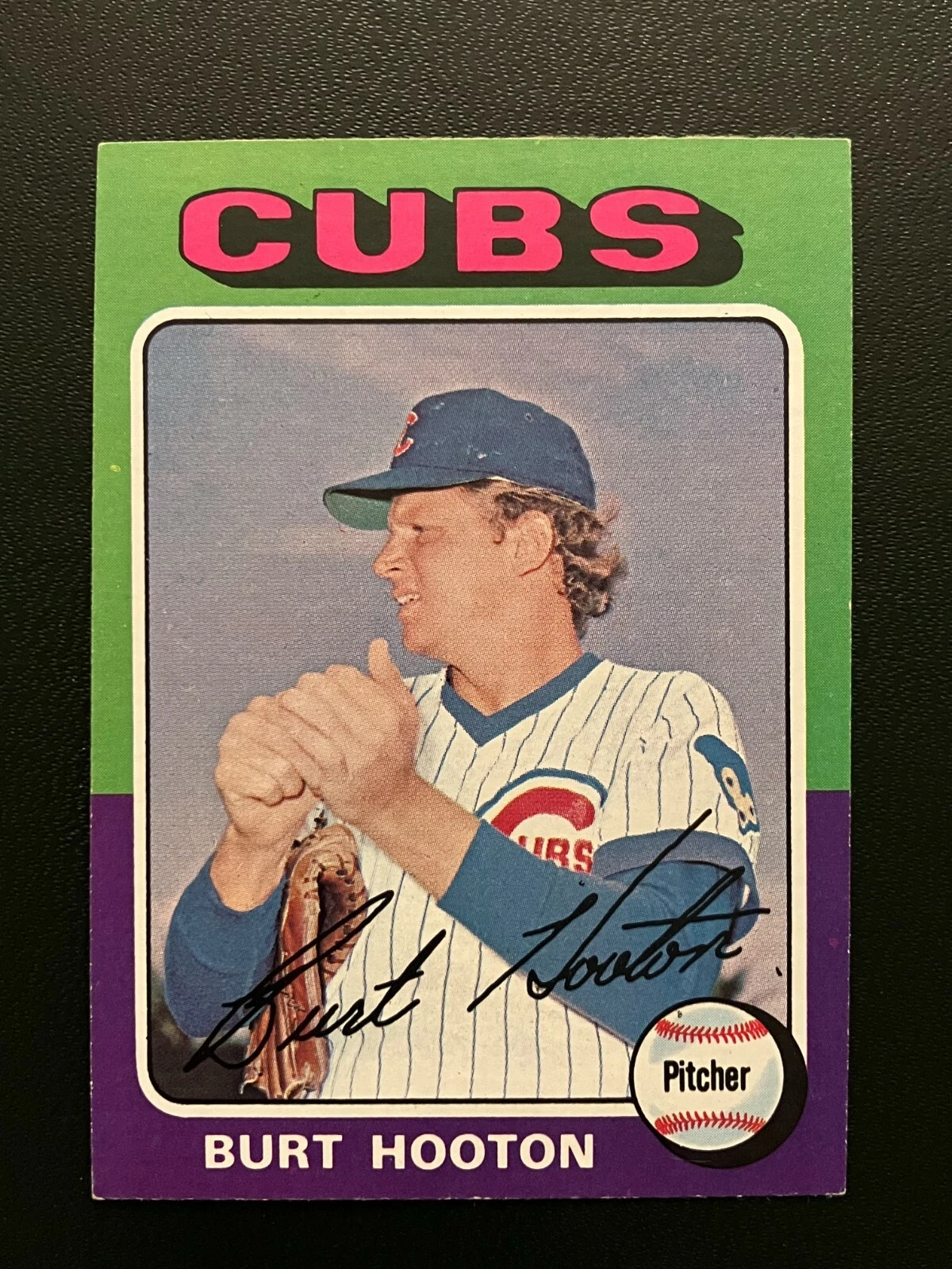 1975 TOPPS MINI HIGH-GRADE SET BREAK - BURT HOOTON - CARD #176 - CUBS - NM