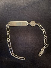 taufarmband, Babyarmband gravur FC Schalke 04, SFCV  taufe baby Edelstahl