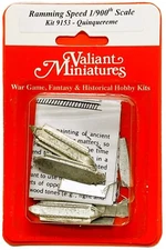 Ramming Speed Kit# 9153 Quinquereme Ships (3 each) 1:900th Scale Valiant