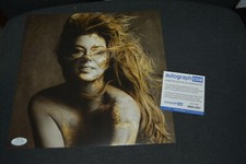 SHANIA TWAIN SIGNED AUTOGRAPH 12" VINYL ART CARD ACOA CERTIFICATE