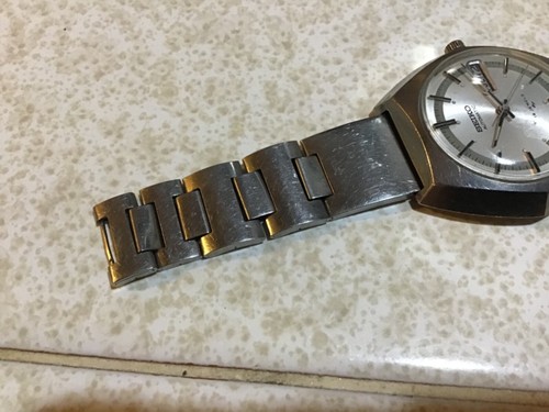Reloj Automático Seiko Día Fecha, Esfera Plateada (7006-7180, Vintage) - HY en caja - Imagen 4 de 12
