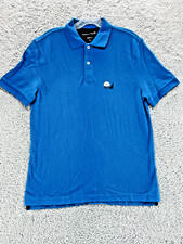 Nautica Men's Classic Fit Cotton Polo Pique T-Shirt Size Small Rich Teal Blue