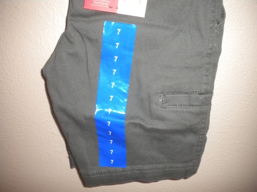 Levi's Youth Boys Size 7 Flex Stretch Adjustable Waist Gray Cargo Shorts NWT - Picture 5 of 5