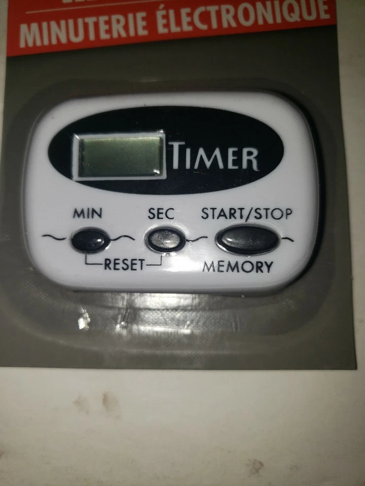 Cooking Concepts Electronic Kitchen Digital Timer. New in box - Image 2 of 3