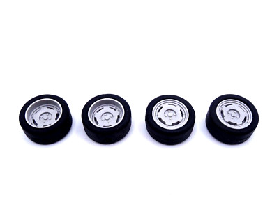 ALEZAN MODELS . ACCESSORY 1/24 . SET 4 WHEELS ELIA 15'' . 2 FRONT / 2 REAR .