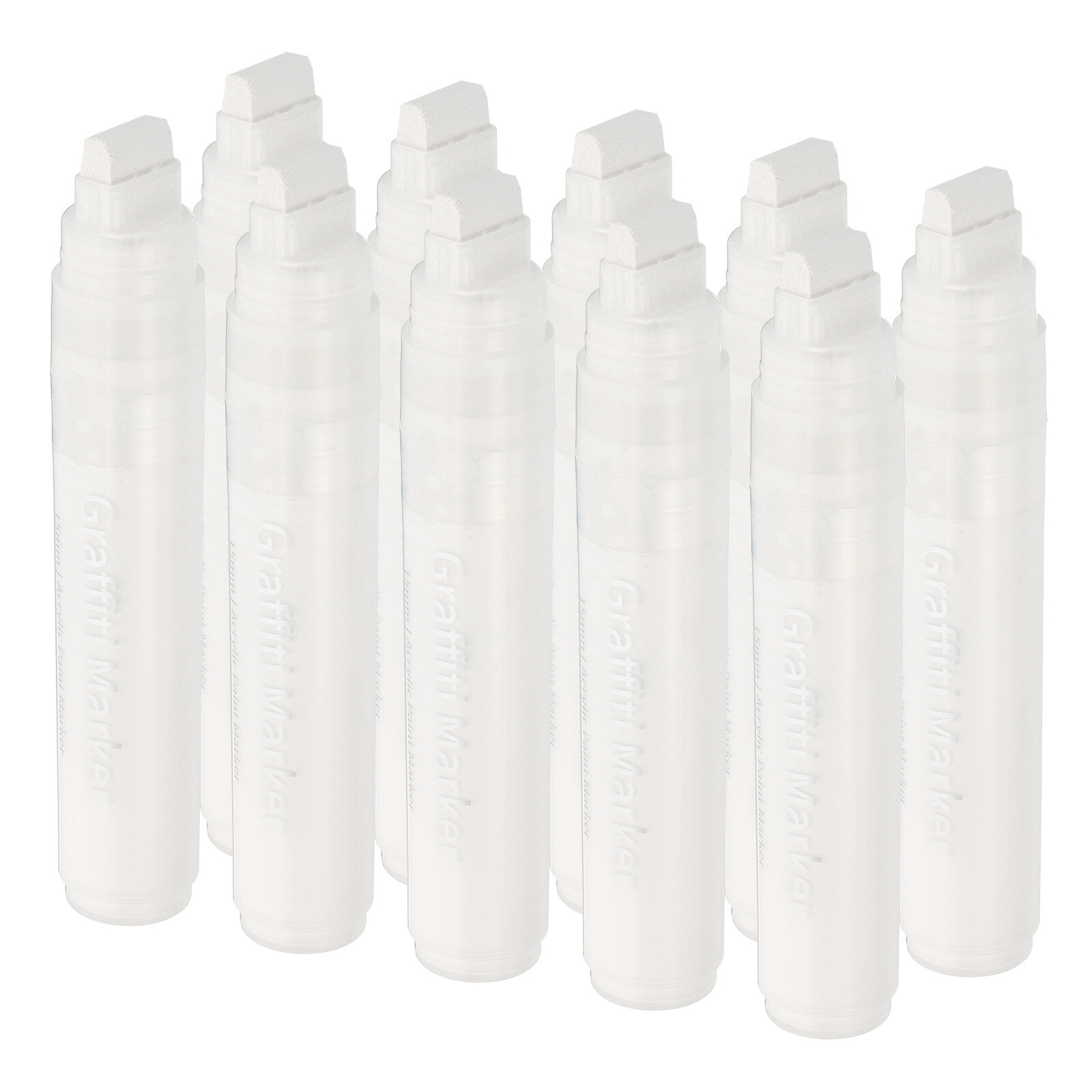 8 Pcs Graffiti Markers 15mm White Poster Markers Thick Acrylic Paint Pen