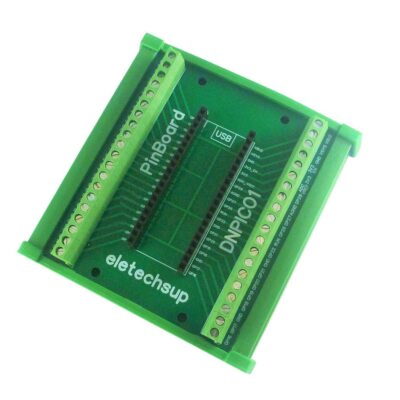 DIN Rail Mount 3.95MM GPIO PinBoard Screw Terminal Block Adapter Baord