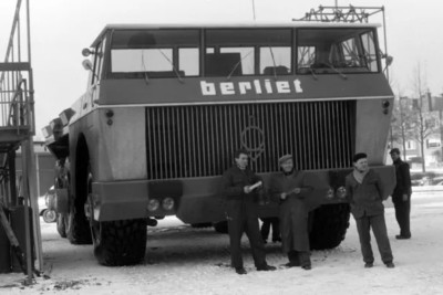 Berliet T100 Motor Show 1960 4x6 Foto 