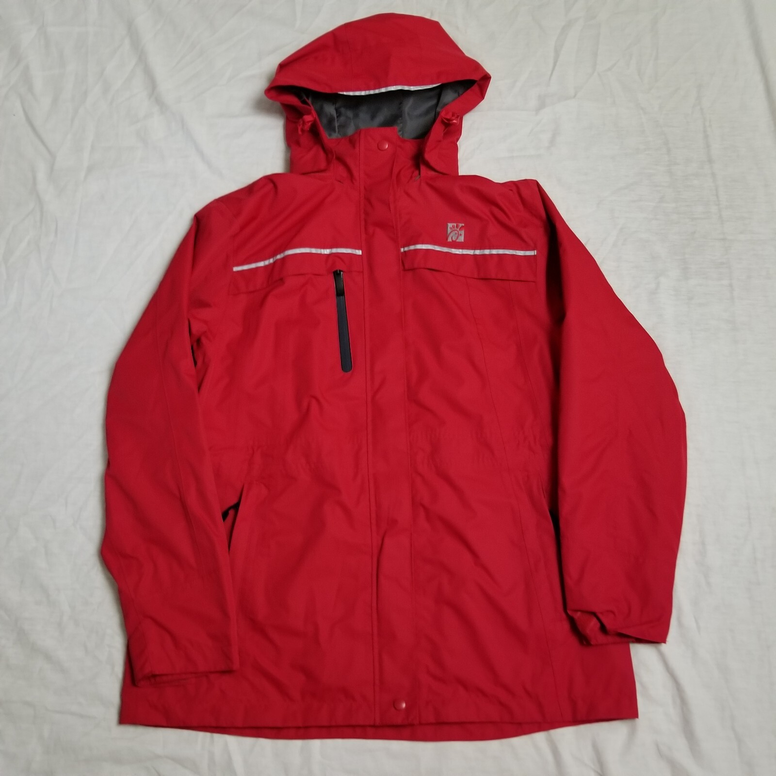 Chick Fil A Jacket Coat Red Employee Uniform Oobe Tea… Gem