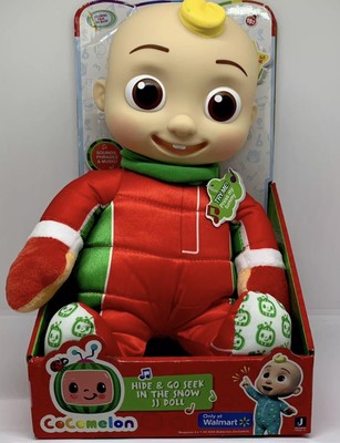 NEW CoComelon HIDE & GO SEEK IN THE SNOW Musical Interactive JJ Doll - NIB