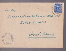 Gem.Ausg. Mi.  934, Waiblingen - Genf, 17.6.47, US-Zensur