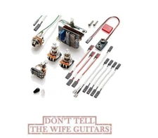 EMG Solderless Active Conversion Wiring Kit 3 Pickups Switch 3 SHORT SHAFT POTS