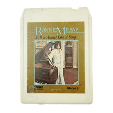Ronnie Milsap It Was Almost Like A Song 8-Track Tape APS1-2439 RCA 1977 Untested