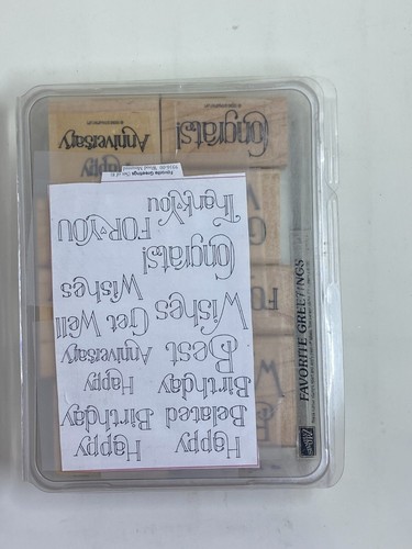 Stamping Up Rubber Wood Stamp Sets YOU PICK List #3 Complete Crafts Scrapbooking - Picture 300 of 896
