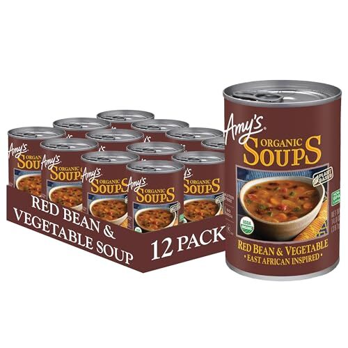 Amy’s Soup Vegan Red Bean and Vegetable Soup Gluten Free Made With