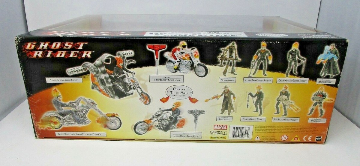 ハズブロ　ゴーストライダー フレイムサイクル　12インチ　セット ハズブロ ゴーストライダー フレイムサイクル 12インチ セット