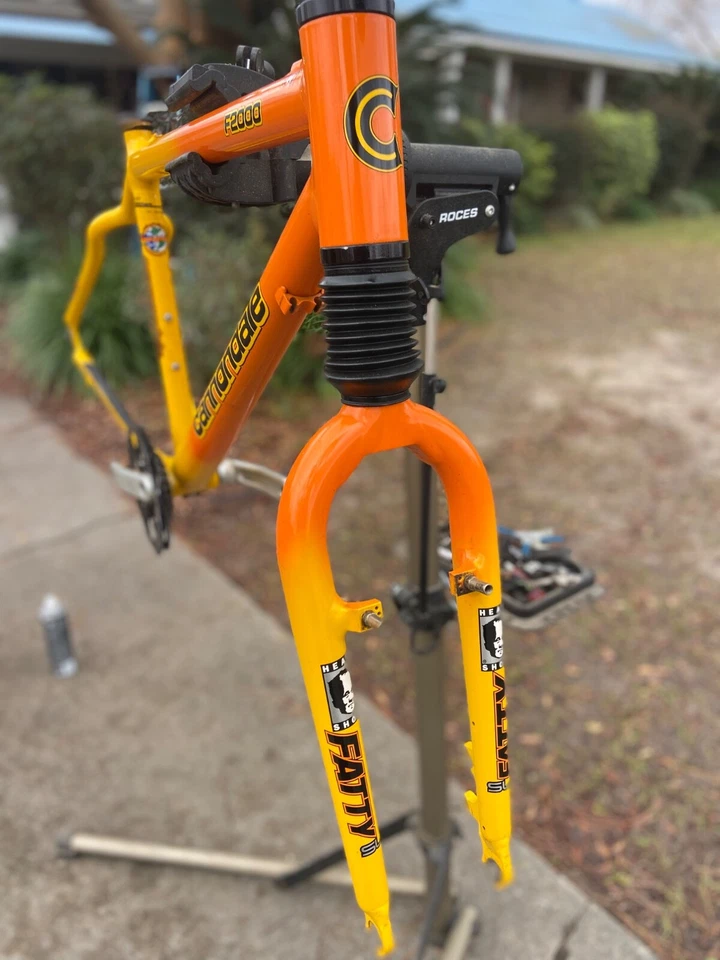 "Juego de cuadro Cannondale F2000 1999 18""" Foto 4 de 4