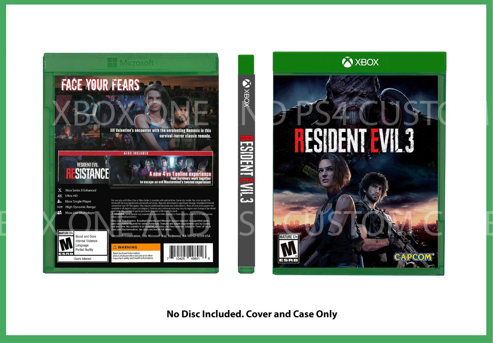  Resident Evil 3 - Xbox One : Capcom U S A Inc: Everything Else