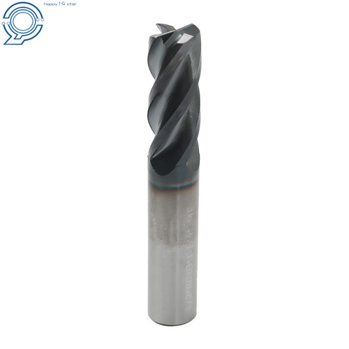 5 Pack 4 Flute 1/2" Variable Helix Carbide End Mill .030 Radius Tialn Coated - Picture 7 of 13