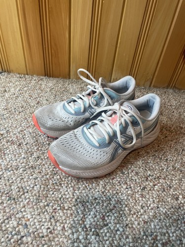 Asics Schuhe, Damengröße 6,5 weiß grau, Sneaker, sportlich