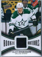 2013-14 Upper Deck Hockey Series 2 Alex Chiasson GU Rookie Jersey Relic RC Stars