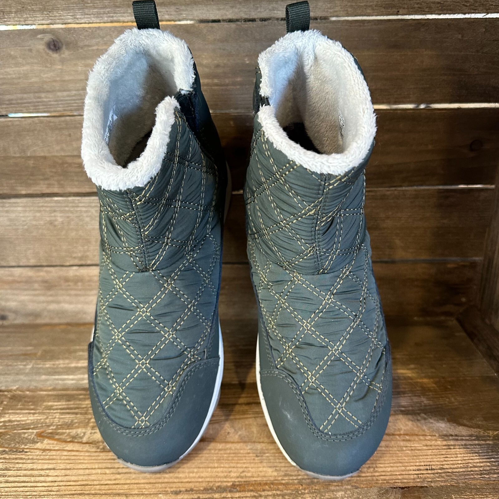 Stivaletti donna Keen Terradora II oliva neve invernali foderati nuovi taglia 6 5 M