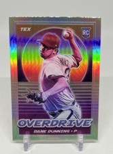 2021 Panini Chronicles Dane Dunning Overdrive #16 Holo Prizm RC