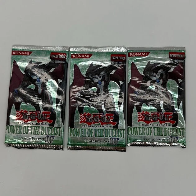 Power of the Duelist Sealed Yu-Gi-Oh! Booster Packs in English for sale