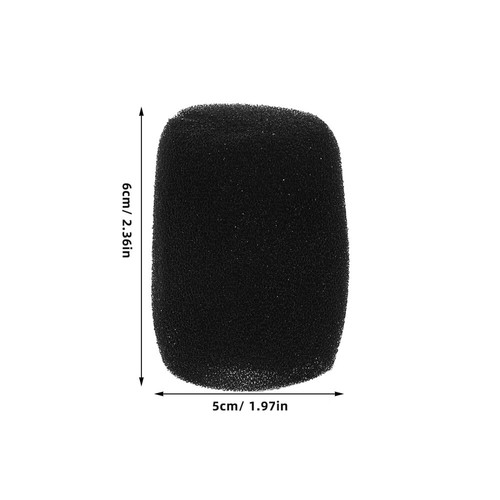 12 Pcs Microphone Sponge Cover Ball Head Mesh Metal Windscreen Heads Grille - Afbeelding 11 van 12