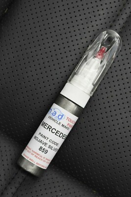 MERCEDES BENZ MOJAVE SILVER 859 TOUCH UP PEN BOTTLE BRUSH REPAIR PAINT CHIP