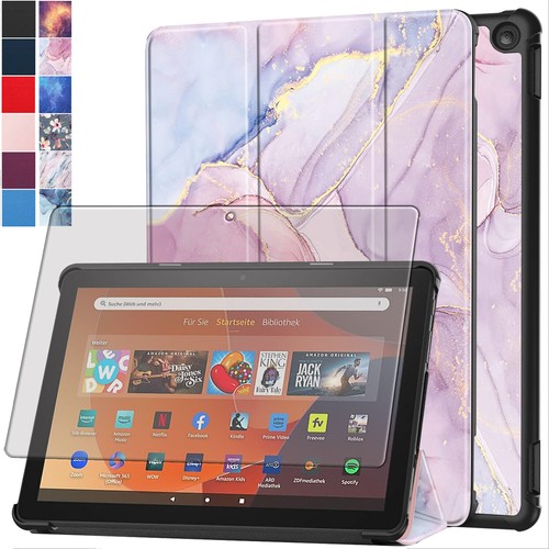 Housse de protection +9H film blindé verre Amazon Fire HD 10/10 Plus 13th Gen 10.1 2023-3 - Photo 22/45