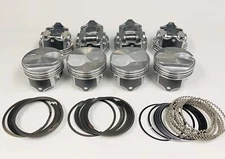 SILVOLITE Hypereutectic 29cc Dome Pistons+MOLY Rings Kit Chevy BB 454 7.4L STD