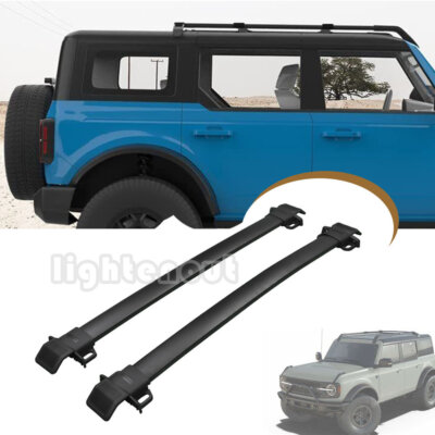 Crossbars Cross Bars Fit For Ford Bronco 2021-2024 Accessories Roof Rail Rack