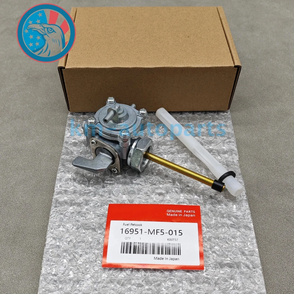 New Vacuum Fuel Petcock 16951-MF5-015 For Honda Nighthawk 450 700S 20mm x 1mm Foto 2 de 4