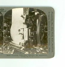 B8662 Printing Cloth—Silk Industry, So. Manchester, Connecticut D