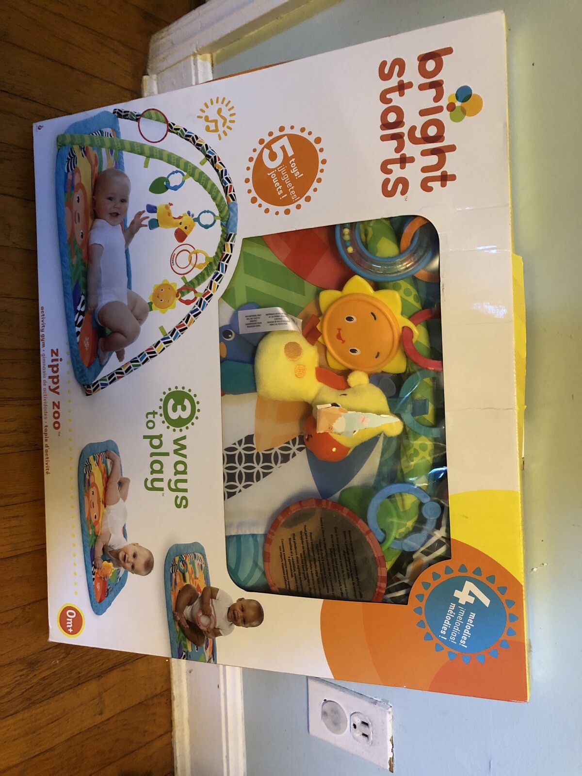 bright starts zippy zoo activity gym