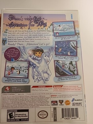 Dora the Explorer Dora Saves the Snow Princess Wii 2008 with