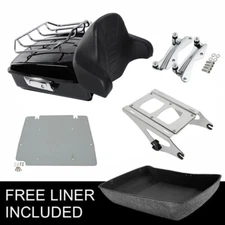 Chopped Trunk Pad Mount Docking Base Plate Fit For Harley Touring Touring 14-25